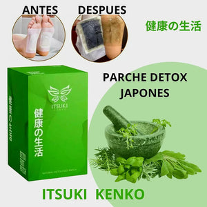 "Itkusi Kenko – Parches Desintoxicantes para un Cuerpo Saludable" 🌿✨